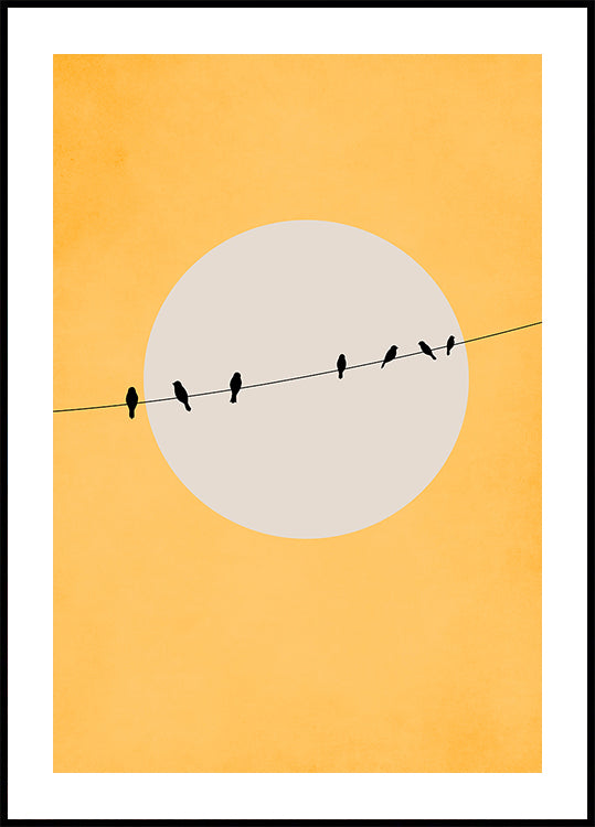 Poster cinguettante e agghiacciante