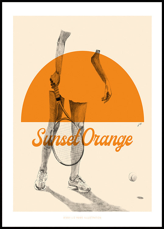 Arancione al tramonto