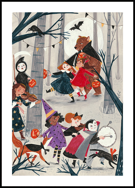Manifesto della parata di Halloween
