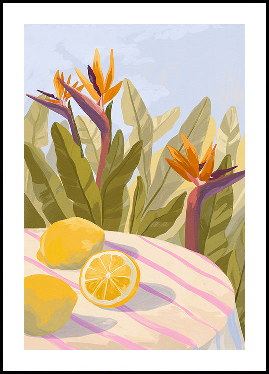 Poster di torsione del limone