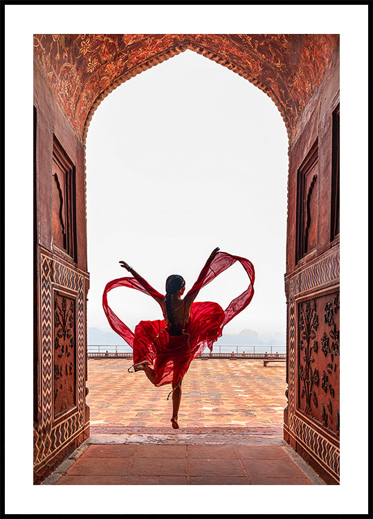 Poster del cuore del Taj Mahal