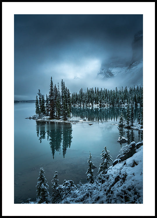 Un poster mattutino lunatico