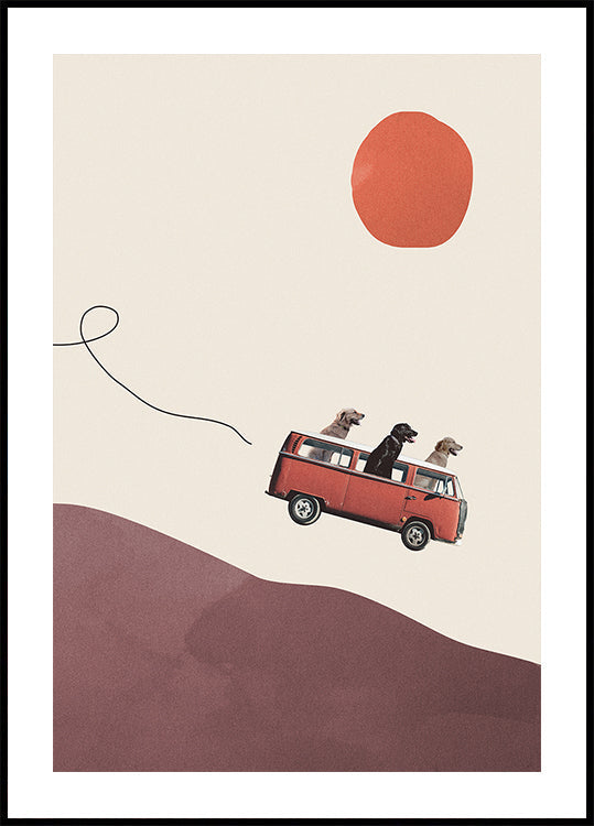Poster di tempo avventuroso