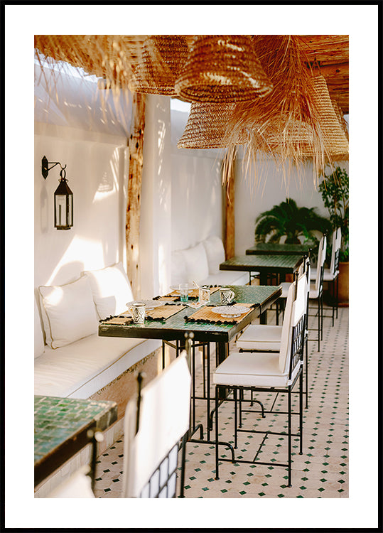 Pronti per la colazione | Poster fotografico di viaggio a Marrakech