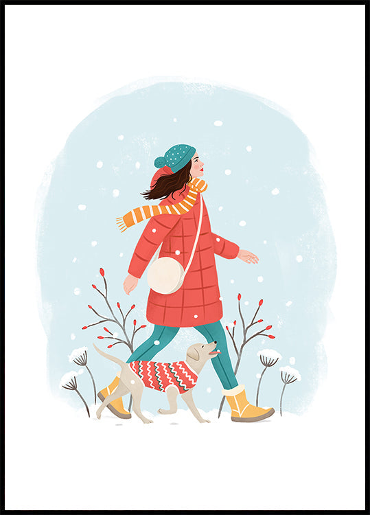 Manifesto della passeggiata invernale