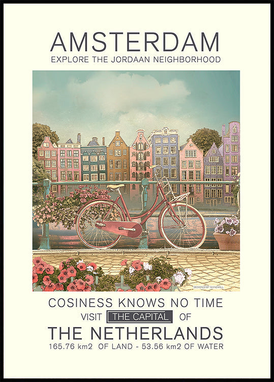 Poster di stampa di Amsterdam