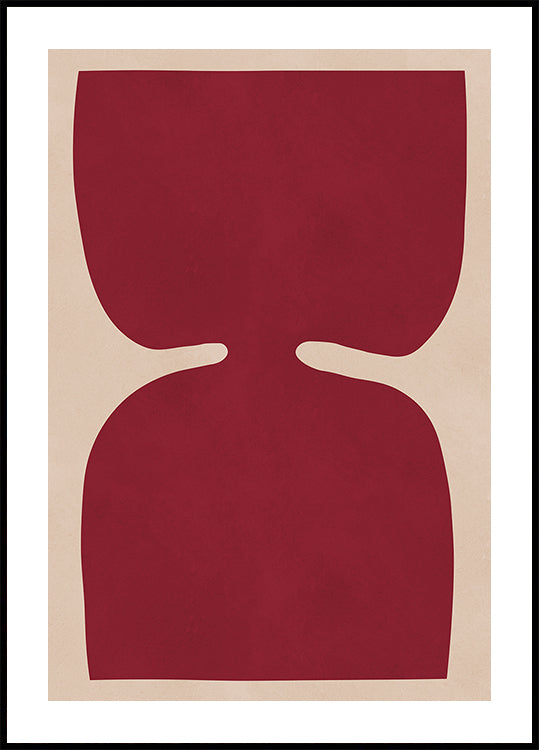 Poster di riflessione cremisi