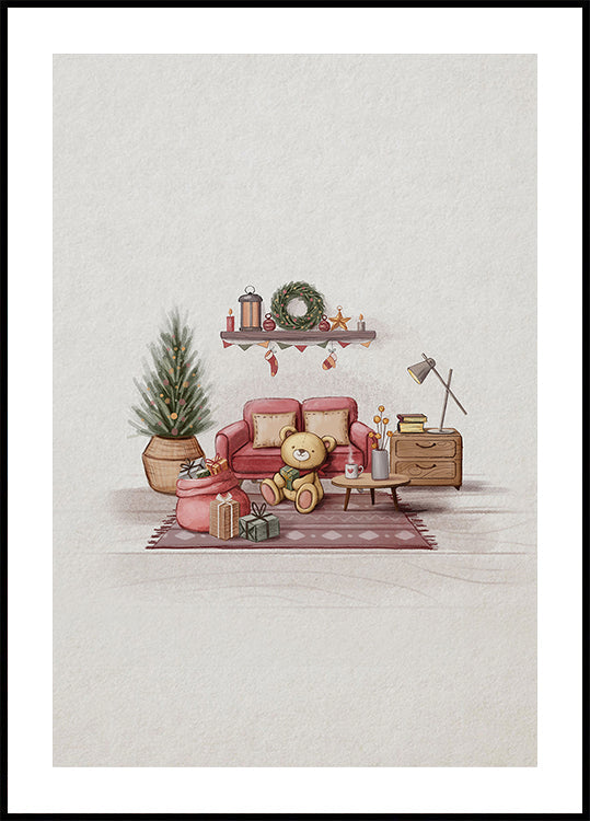 Poster della camera accogliente