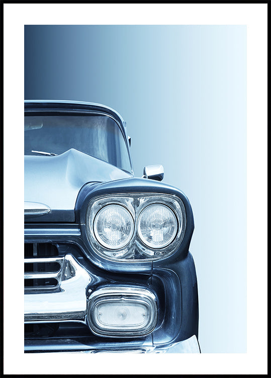 American classic car Pickup Apache 1958 Plakat