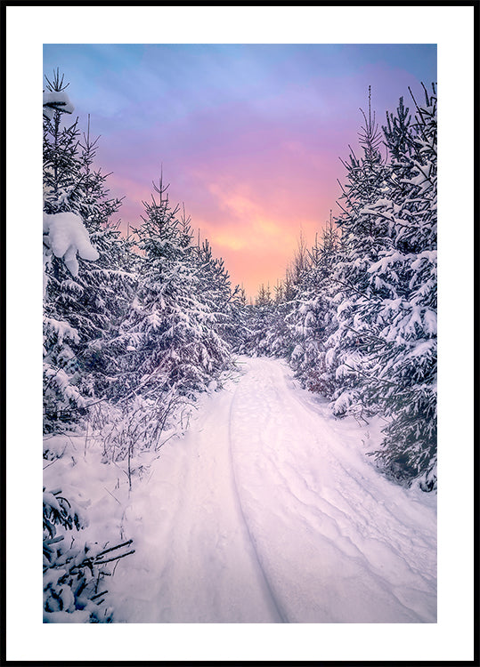 Poster di sensazioni natalizie