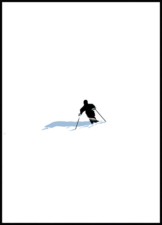 Poster della Discesa silenziosa