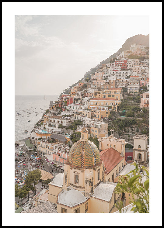 Poster della felicità di Positano