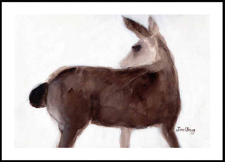 Poster di cervi su Creekside Lane