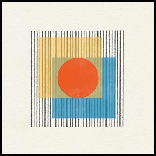 Poster di armonia geometrica