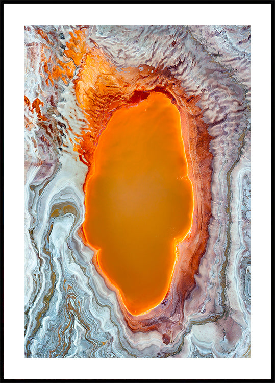 Il poster del lago dorato