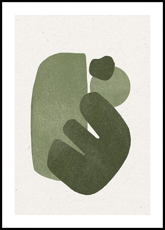 Poster di armonia astratta