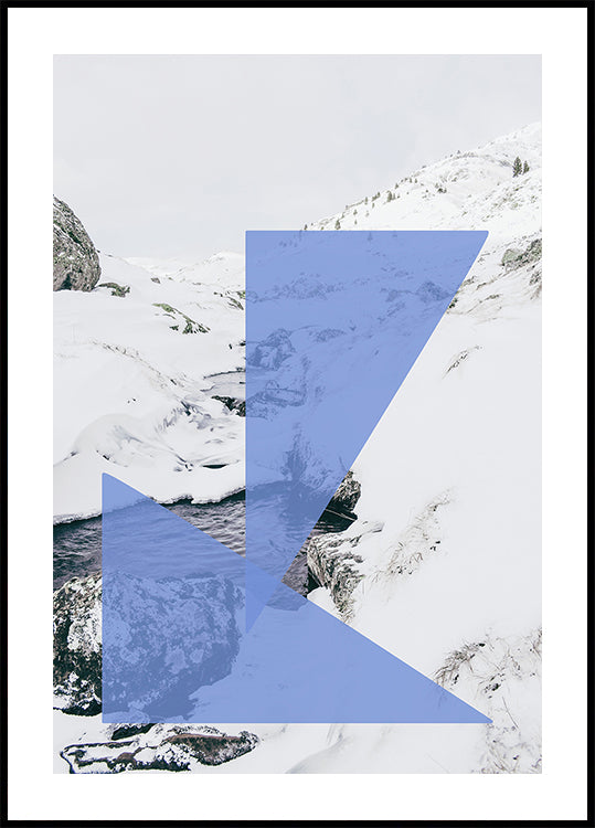 Poster di serenità geometrica