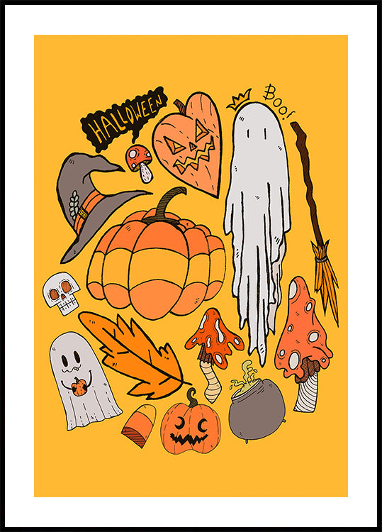 Poster Vibrazioni di Halloween 2