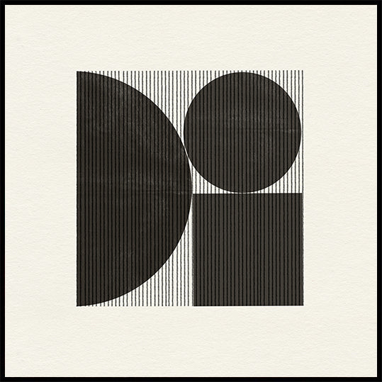 Poster Geometrie in sincronia