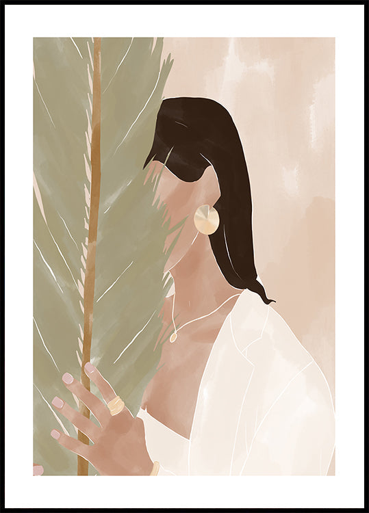 Ragazza delle piante