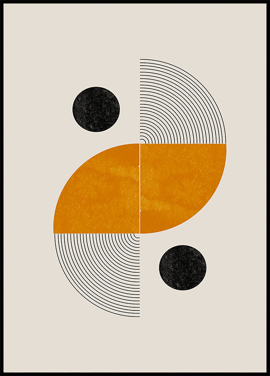 Poster di armonia geometrica