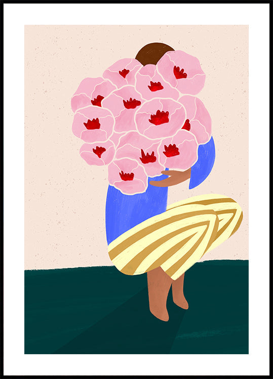 Manifesto del mazzo di fiori