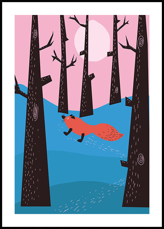 Manifesto della volpe invernale