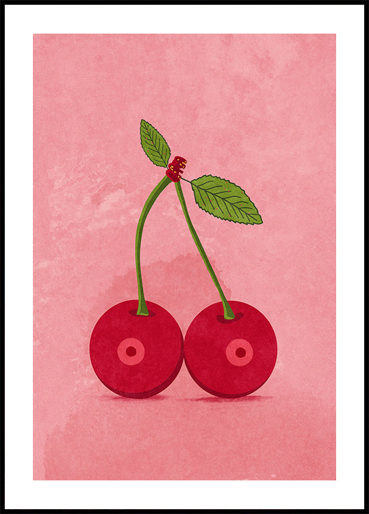 Poster di tette di ciliegia