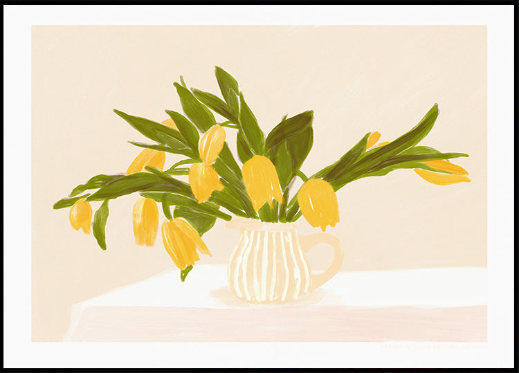 Copia di tulipani gialli