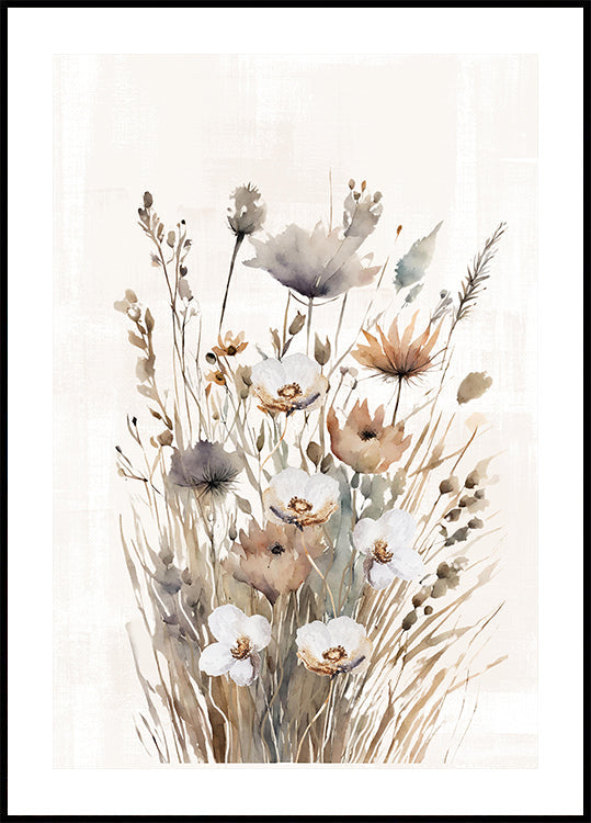 Poster di erbe selvatiche-3