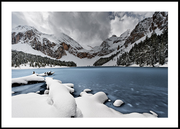 Last snowfall (La Basa la Mora) Plakat