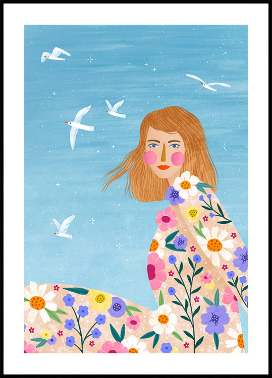 Poster di brezza floreale