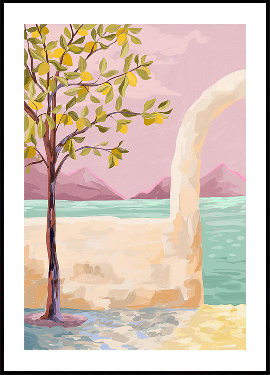 Manifesto dell'albero di limone