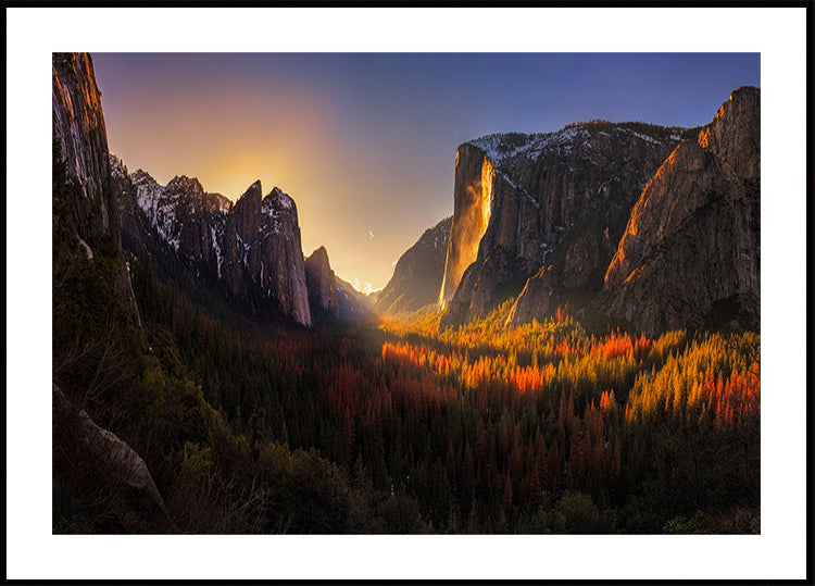 Fuoco sullo Yosemite