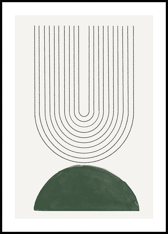 Verde metà secolo moderno n.5