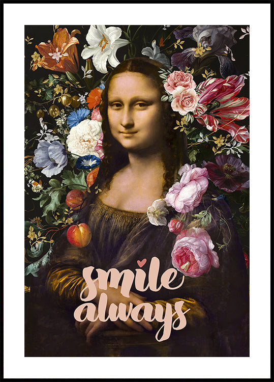 Sorridi sempre, poster di Monna Lisa