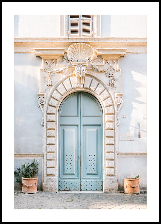 Toni blu di Roma - Poster fotografico di viaggio in Italia