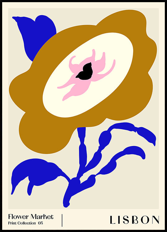 Mercato dei fiori. Manifesto di Lisbona