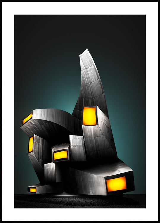 Poster di forme strane