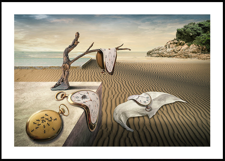 Manifesto omaggio a Dalì