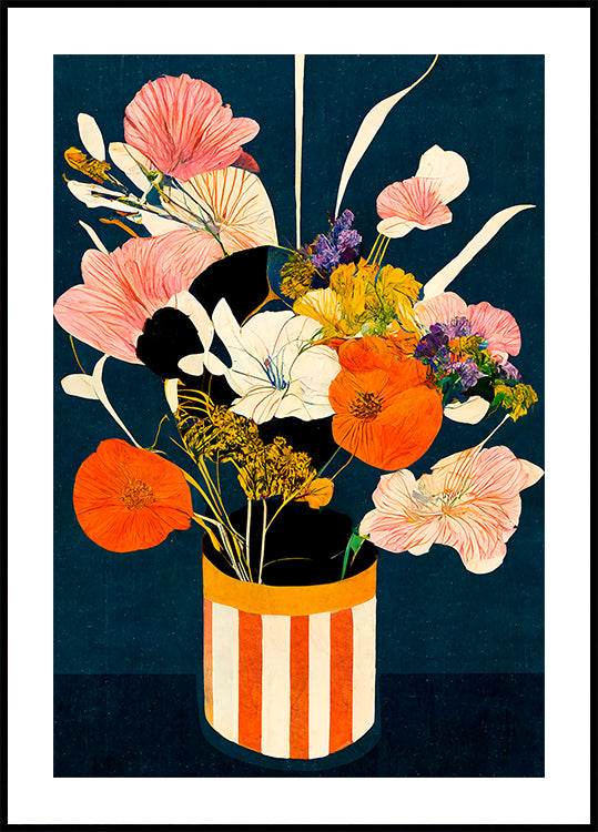Poster di fiori vivaci