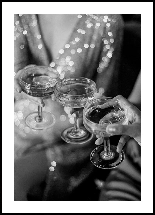 Poster della celebrazione dello champagne n. 1