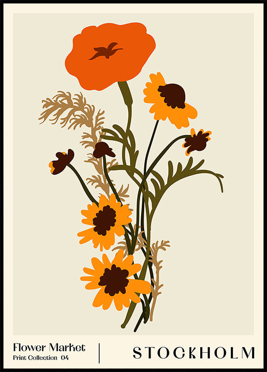 Mercato dei fiori. Manifesto di Stoccolma