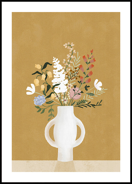 Poster di bouquet autunnale