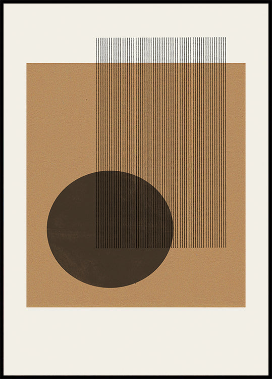 Poster di armonia geometrica