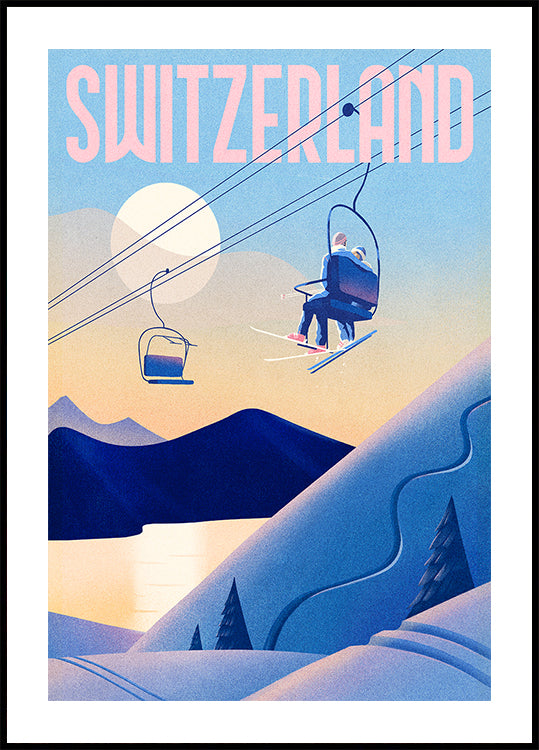 Poster di Sci Svizzera