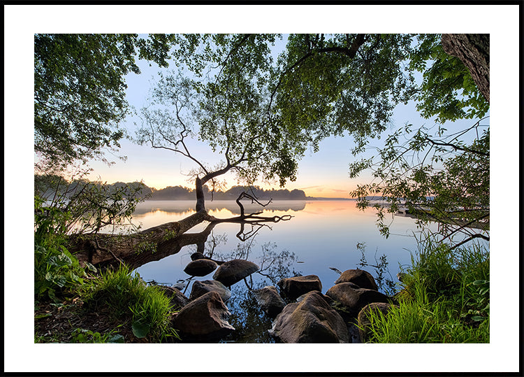 Poster con vista sul lago