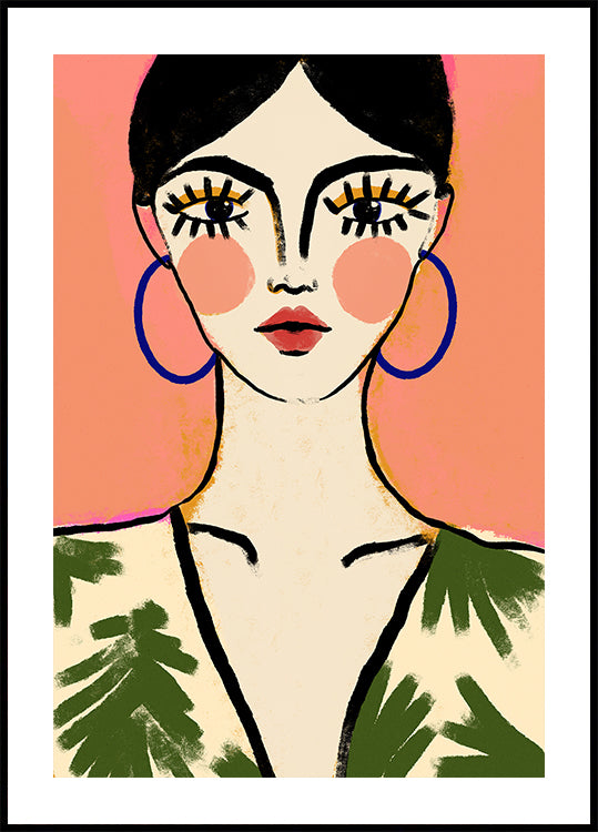 Poster di audace eleganza