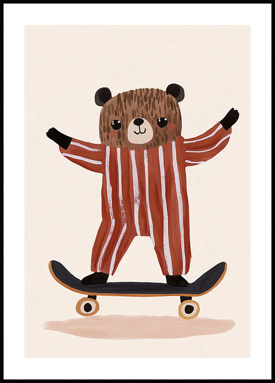 Orso pattinatore Joy