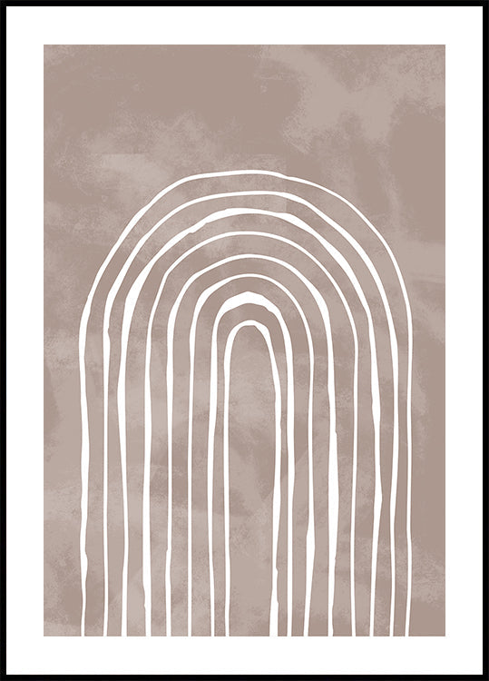 Arch_one way_003_bianco Poster